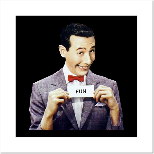 Pee Wee's Playhouse Fun Wall Art by Nickoliver